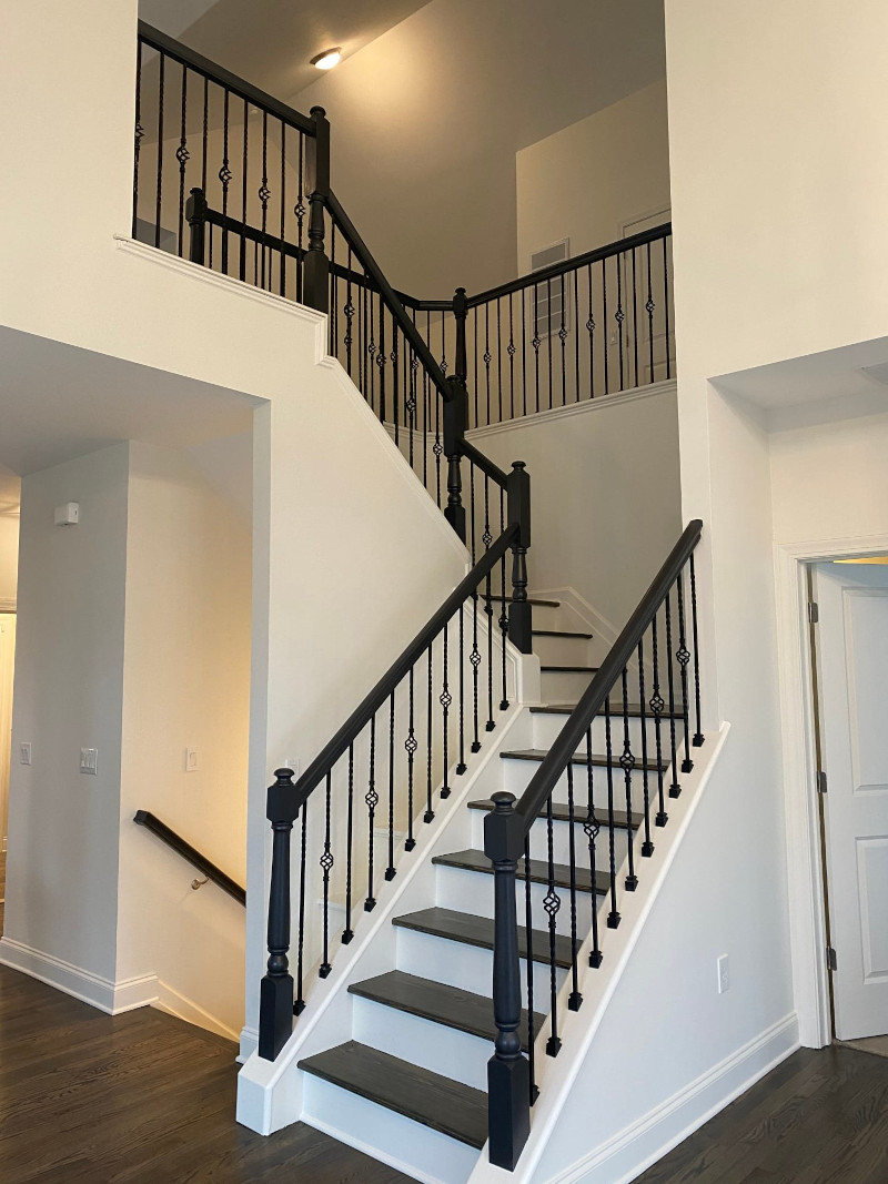 Staircase Painting in Long Valley, New Jersey